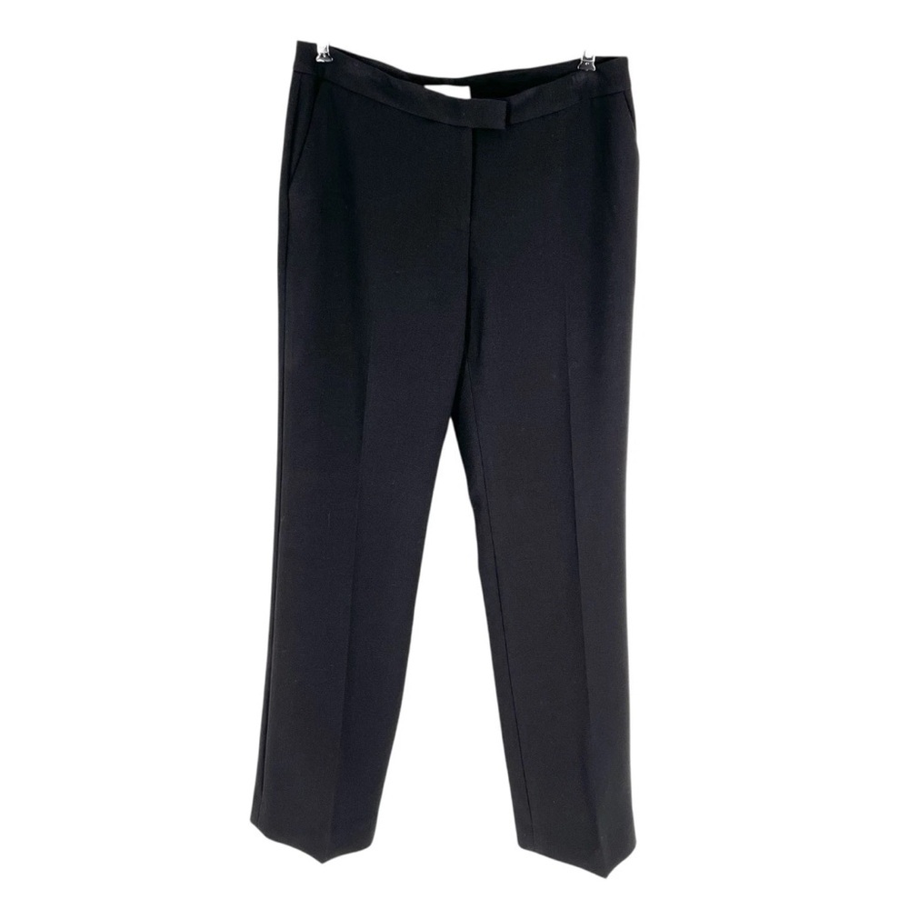 Calvin Klein Pants Womens Size 4 Black Stretch Classic Trousers 32.5in Inseam